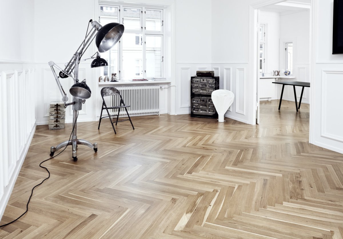 Дизайнерский деревянный пол