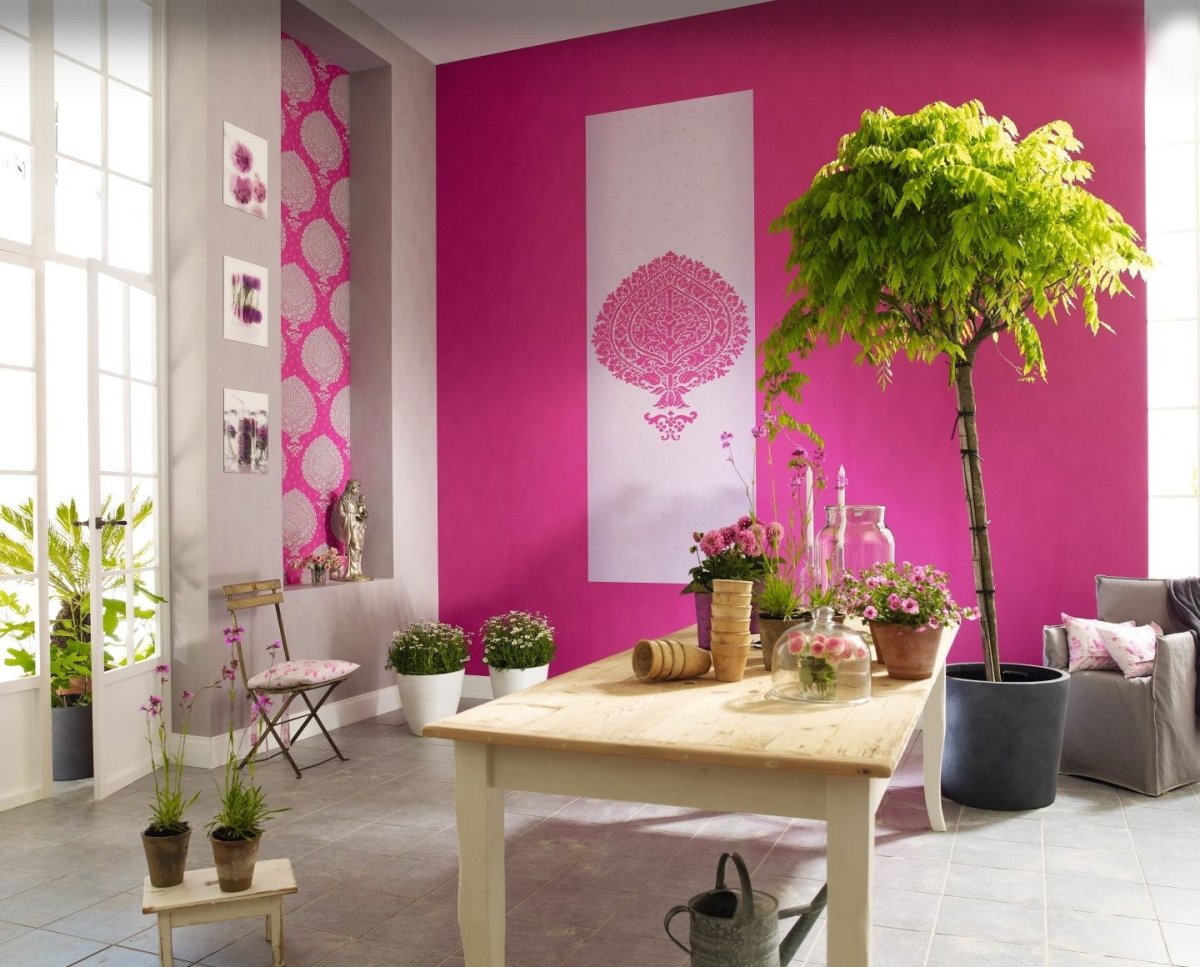 Красиво поклеить кухню