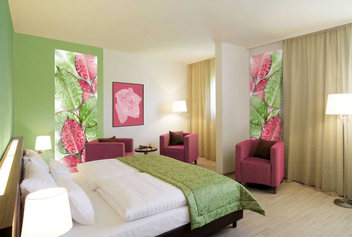 Розовый цвет в скандинавском интерьере