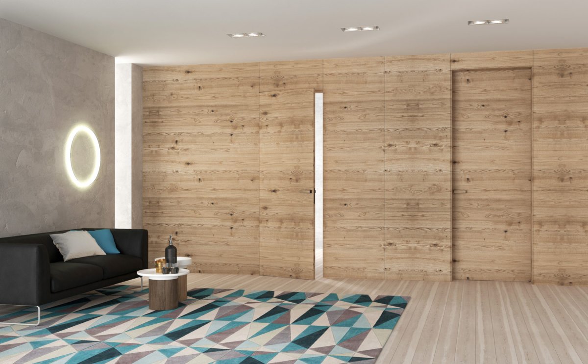 Деревянные панели для стен в интерьере