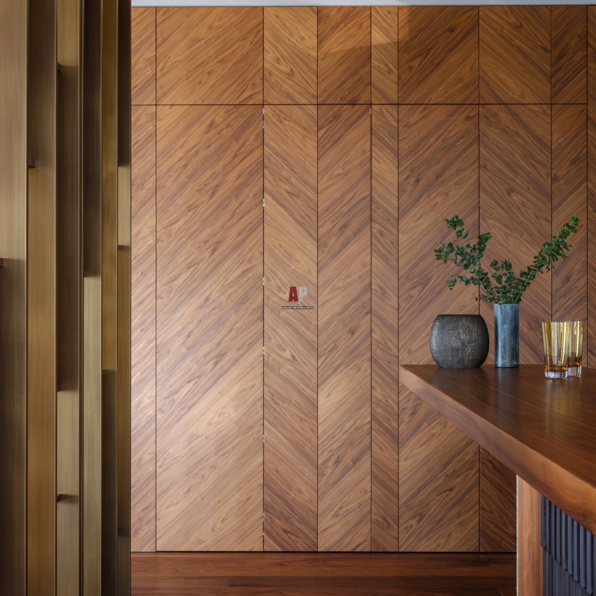 Деревянные панели в интерьере