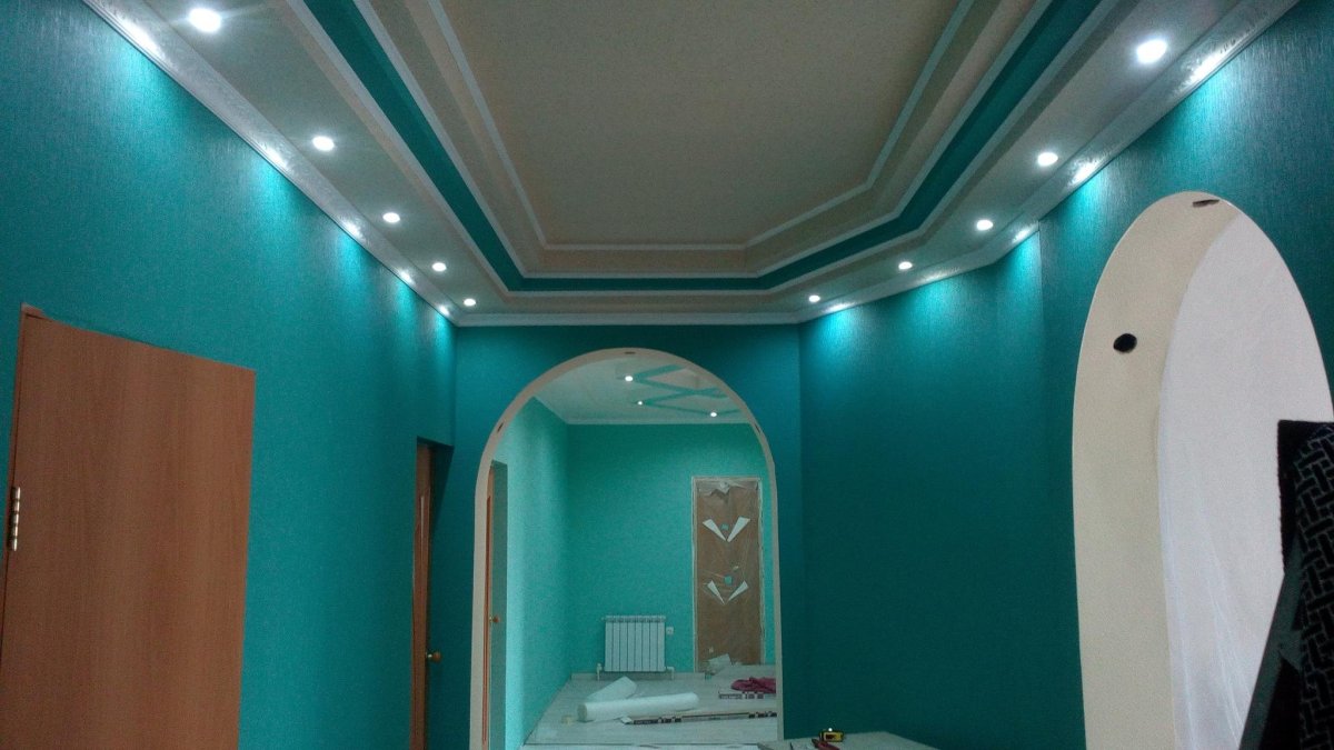 Красивые потолки из гипсокартона