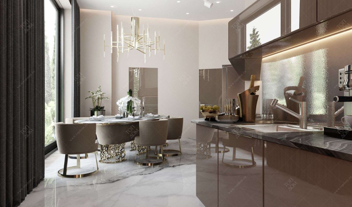 Кухня капля ДСВ мебельная фабрика