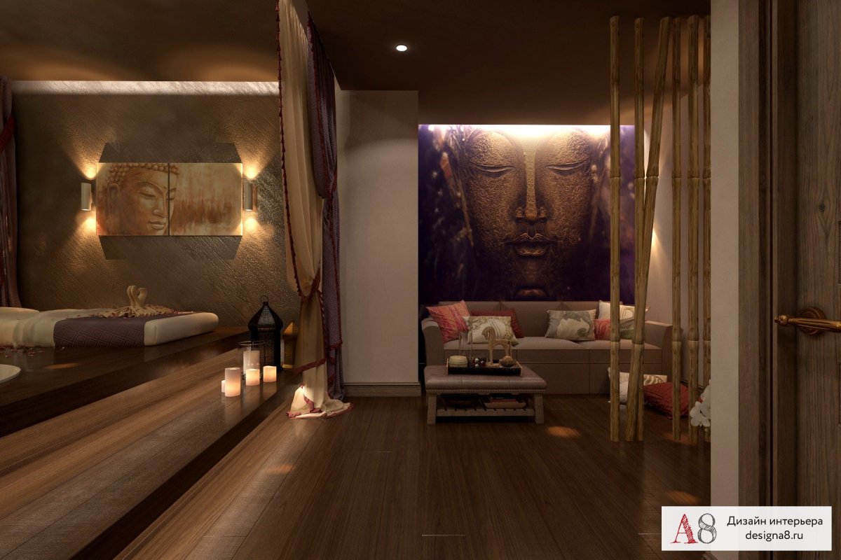 Интерьер массажного кабинета