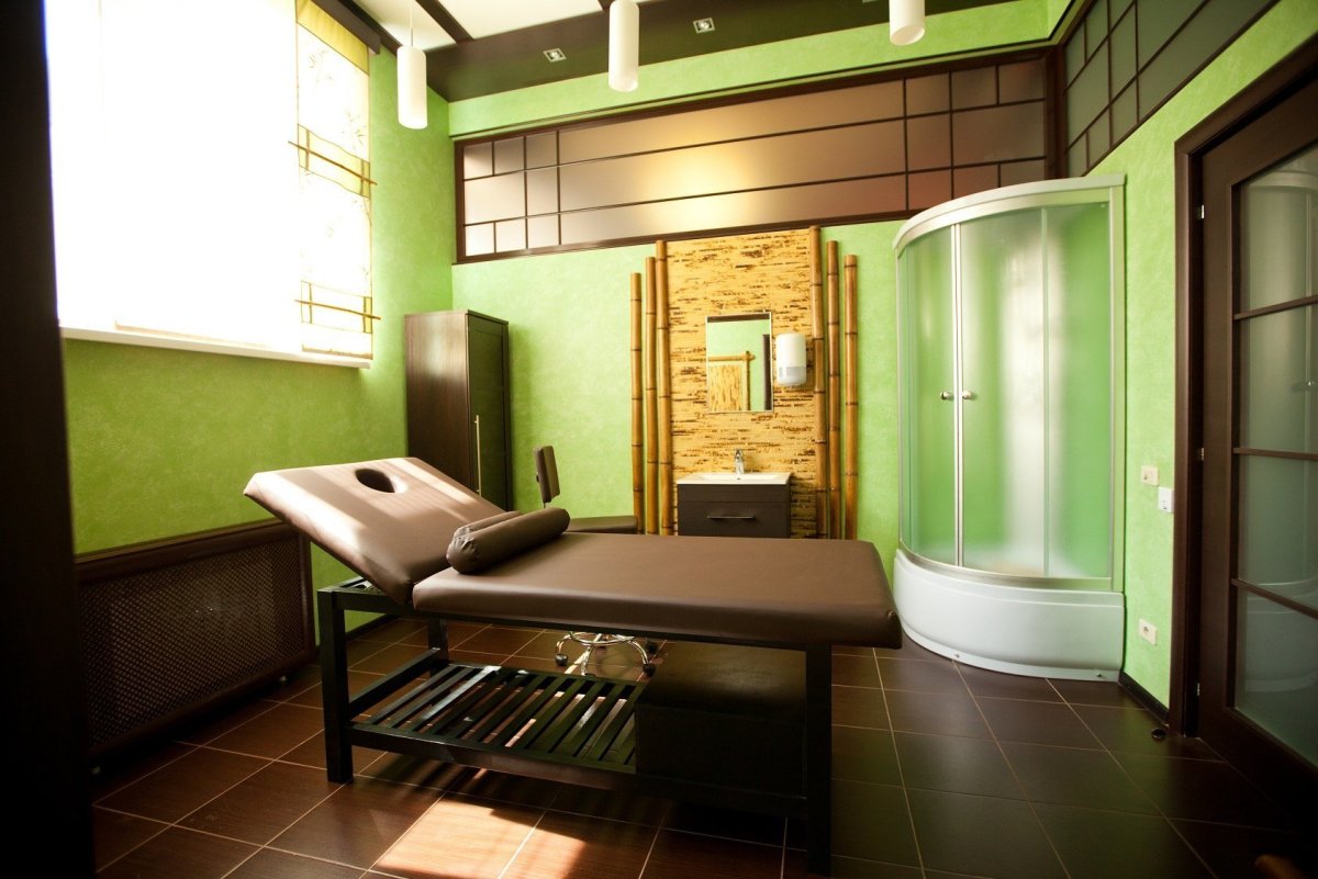 Интерьер массажного кабинета