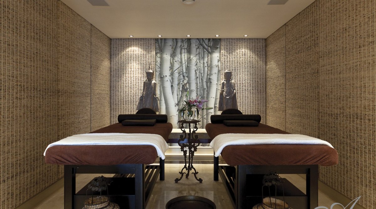 Интерьер кабинета массажа