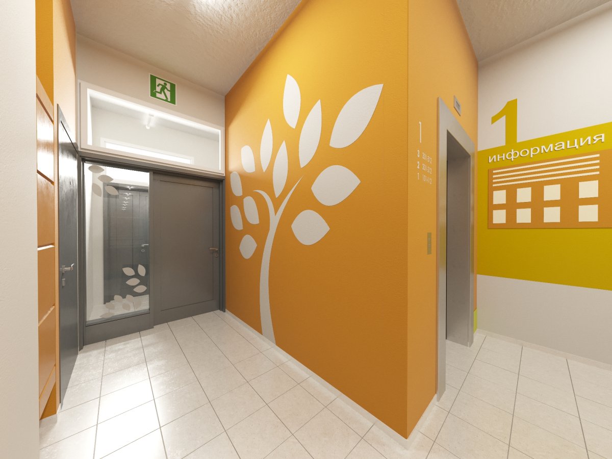 Почтовые ящики в жилом комплексе