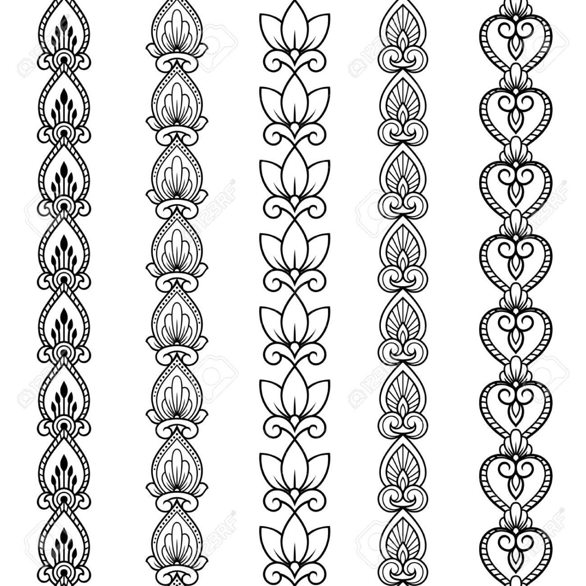 Орнамент бордюр