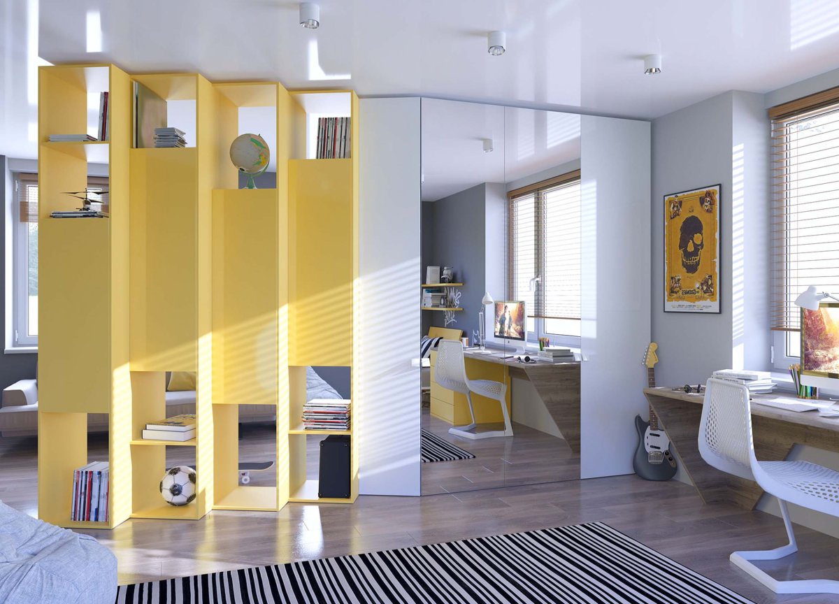 Икеа ПАКС ФАРДАЛЬ желтый