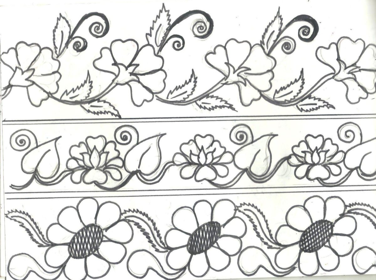 Орнаментал бордер