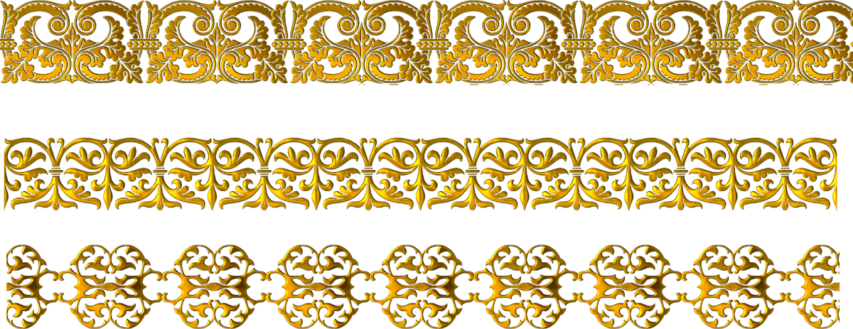 Византийский орнамент ленточный