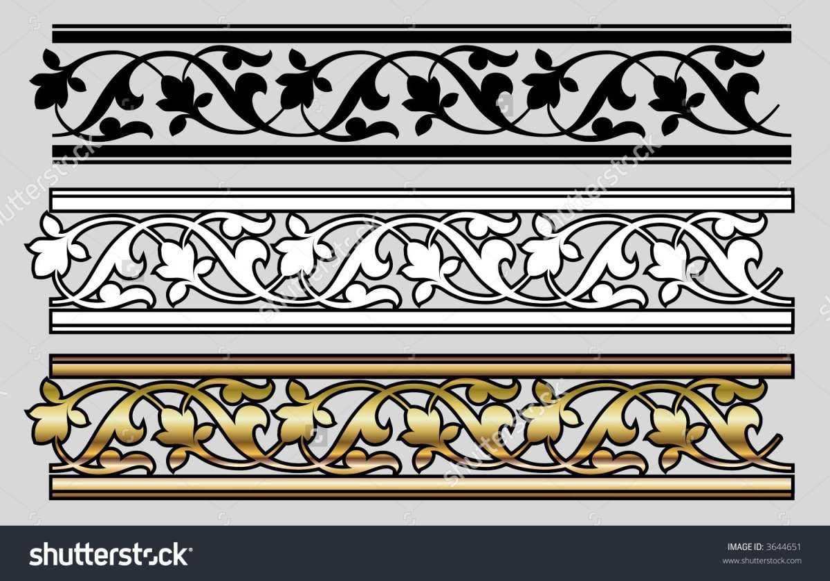 Бордюры для шкатулок