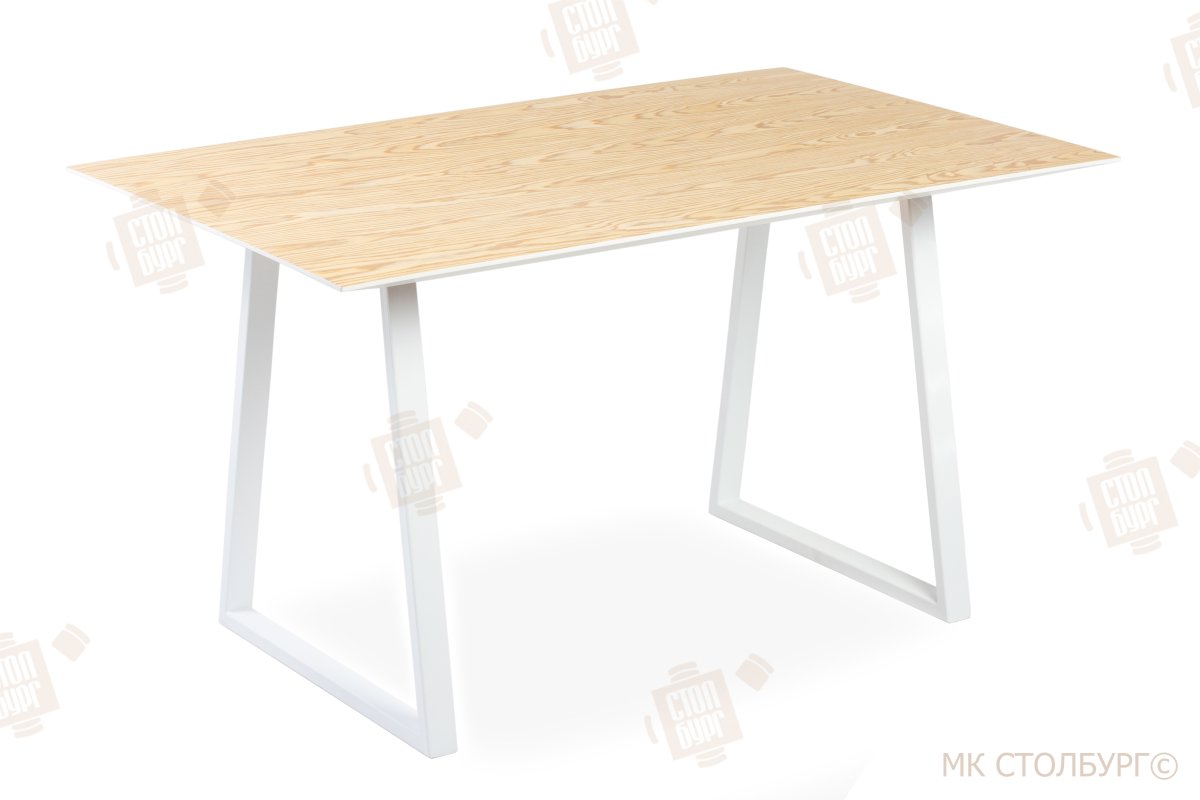 Стол Sirius дуб Артисан/белый