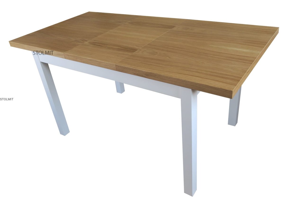 Стол обеденный Лион со столешницей из массива дуба td1921