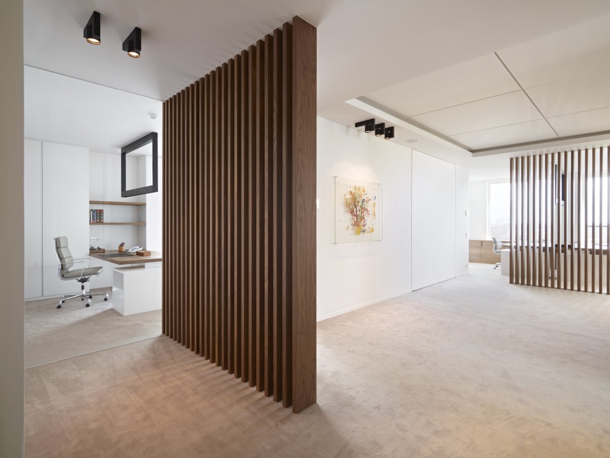 Реечные перегородки