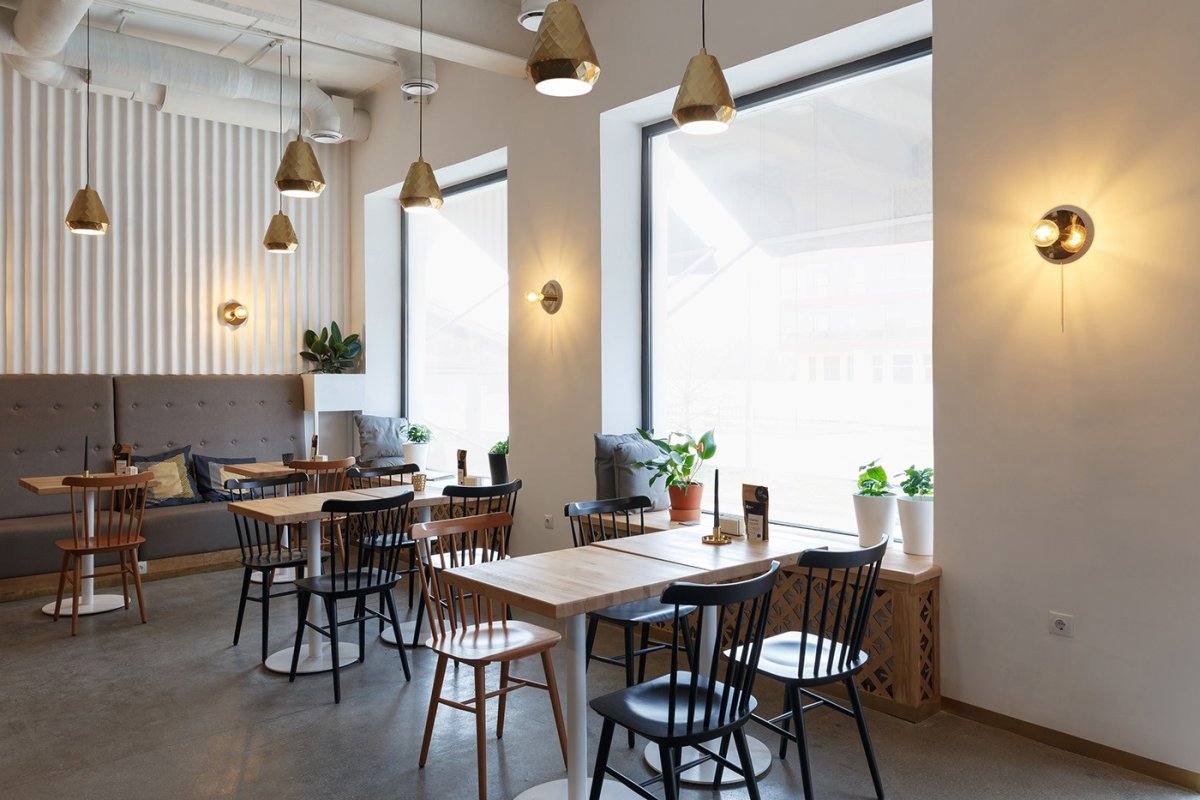 Стена кафетерия