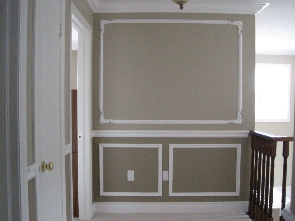 Стены под покраску в интерьере