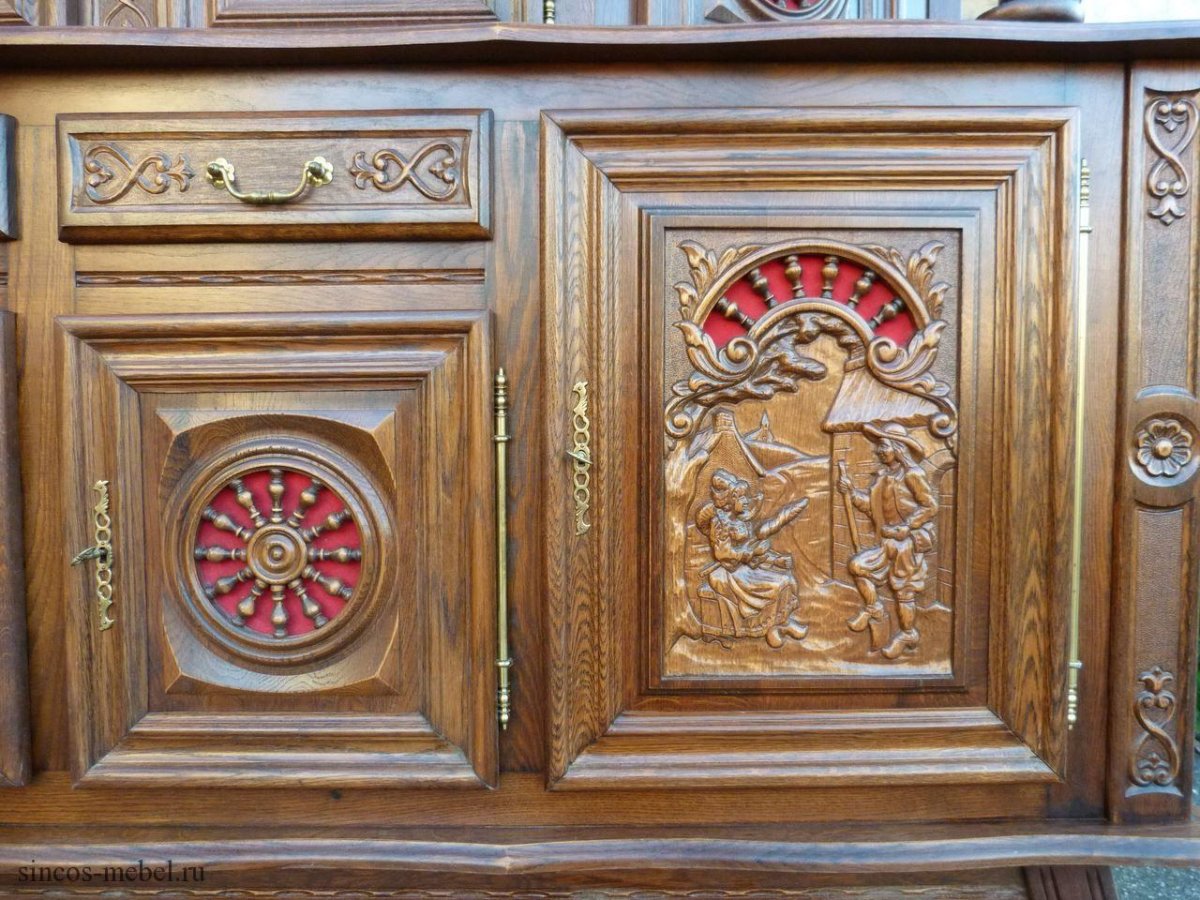 Резной кухонный гарнитур