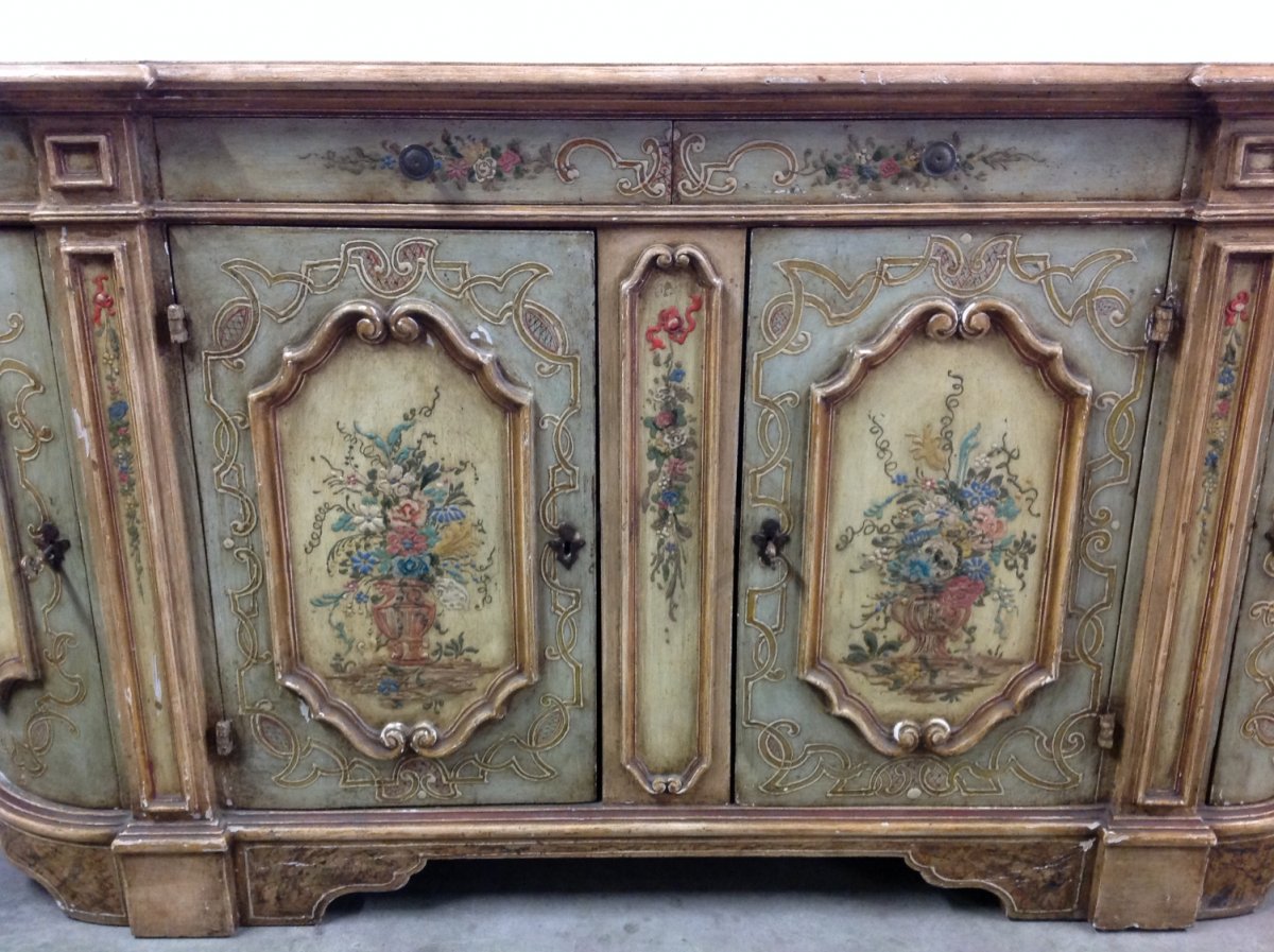 Роспись мебели в стиле Барокко