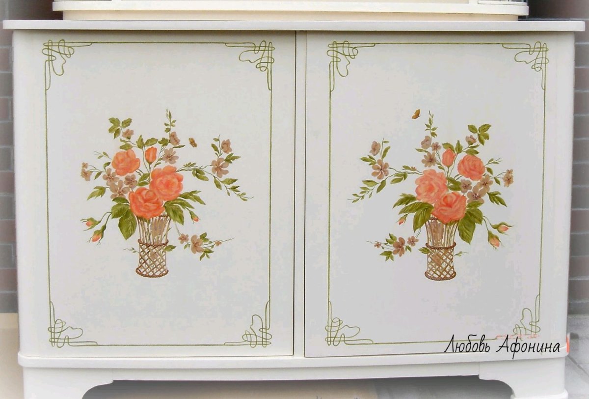 Разрисованная мебель