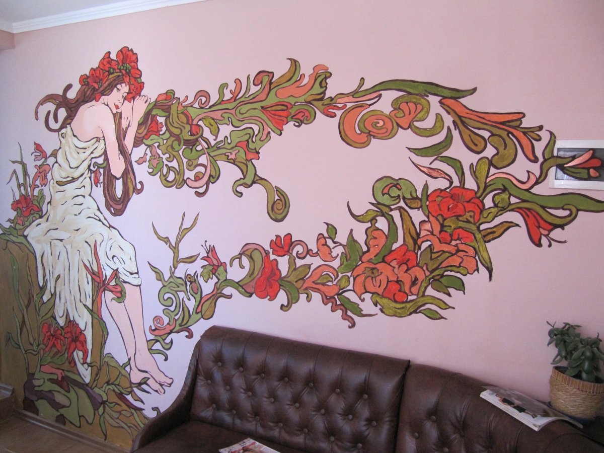 Роспись мебели