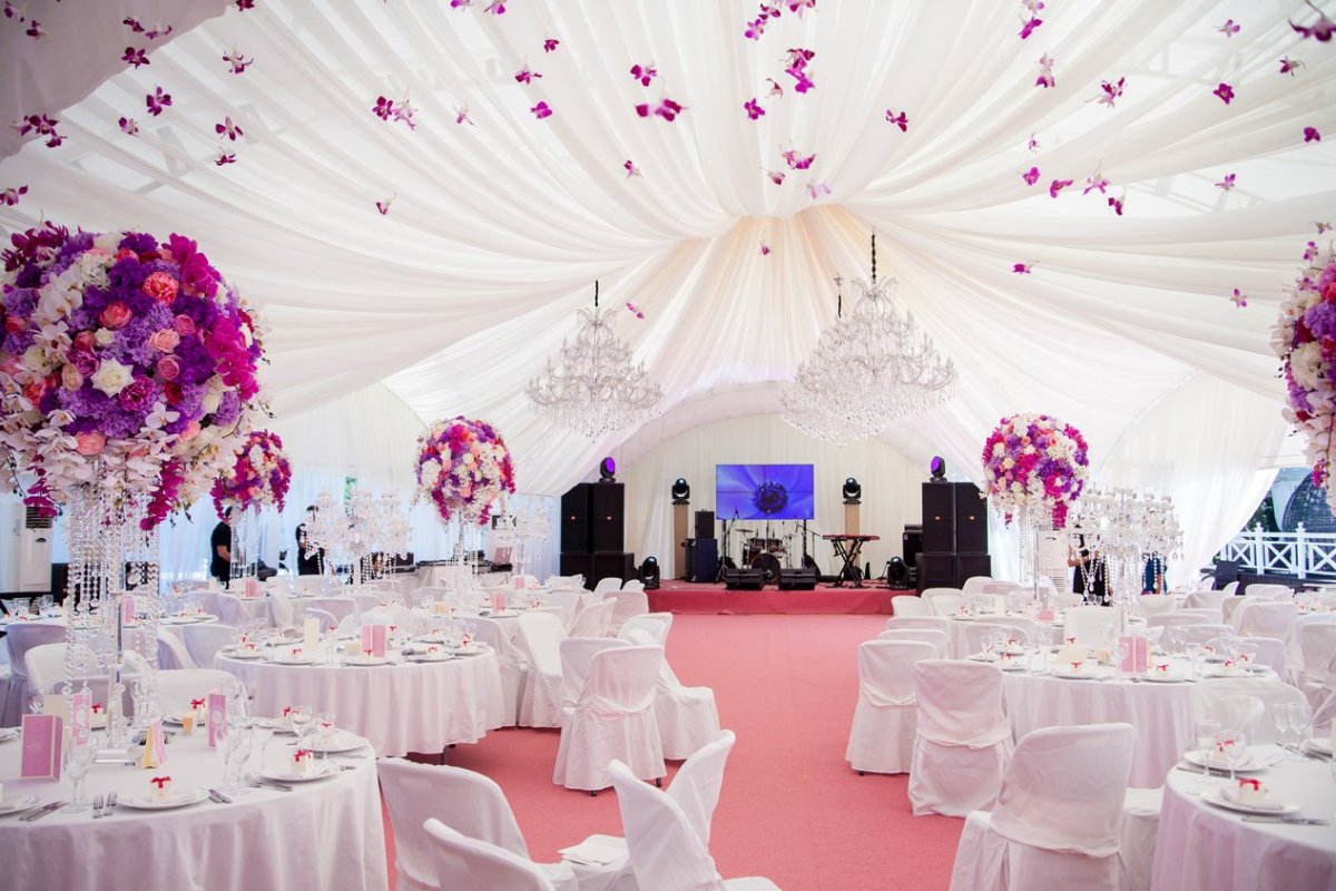 Украшение шатра