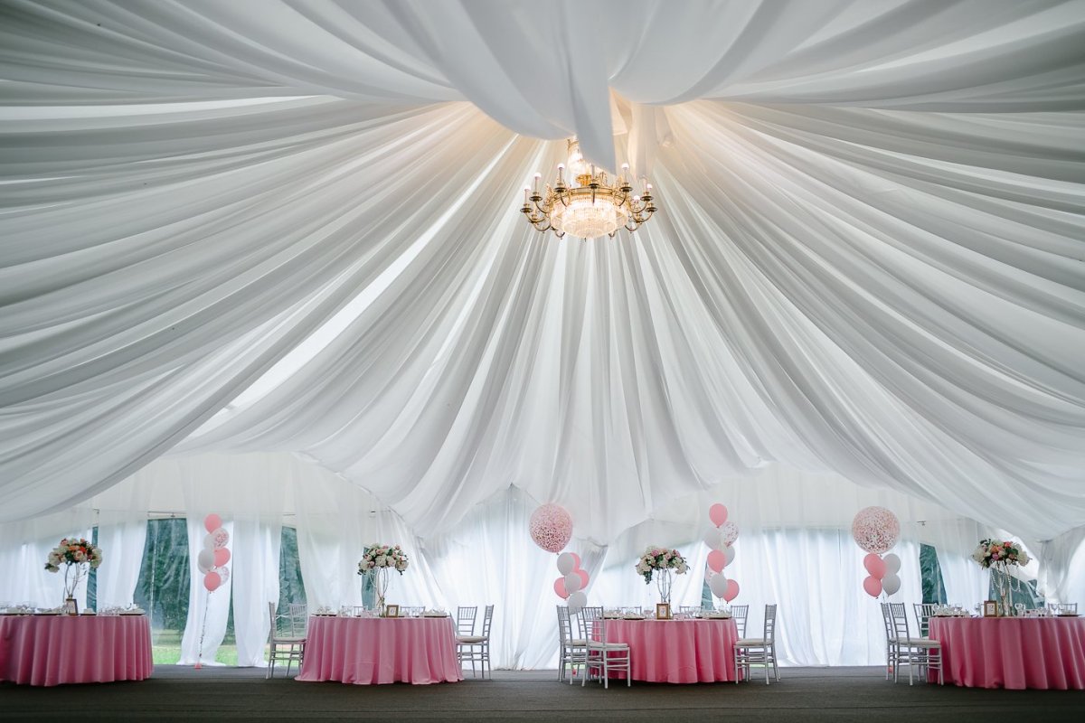 Усадьба Валуево свадьба в шатре