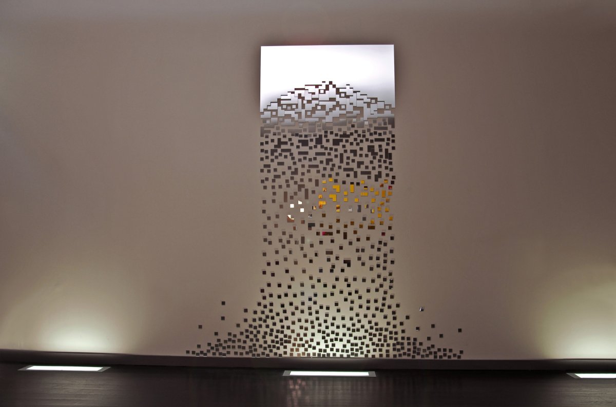 Панно на стекле на стену