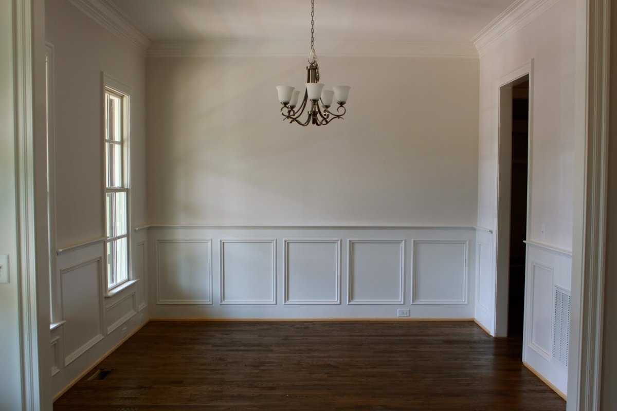 Wainscoting панели в интерьере
