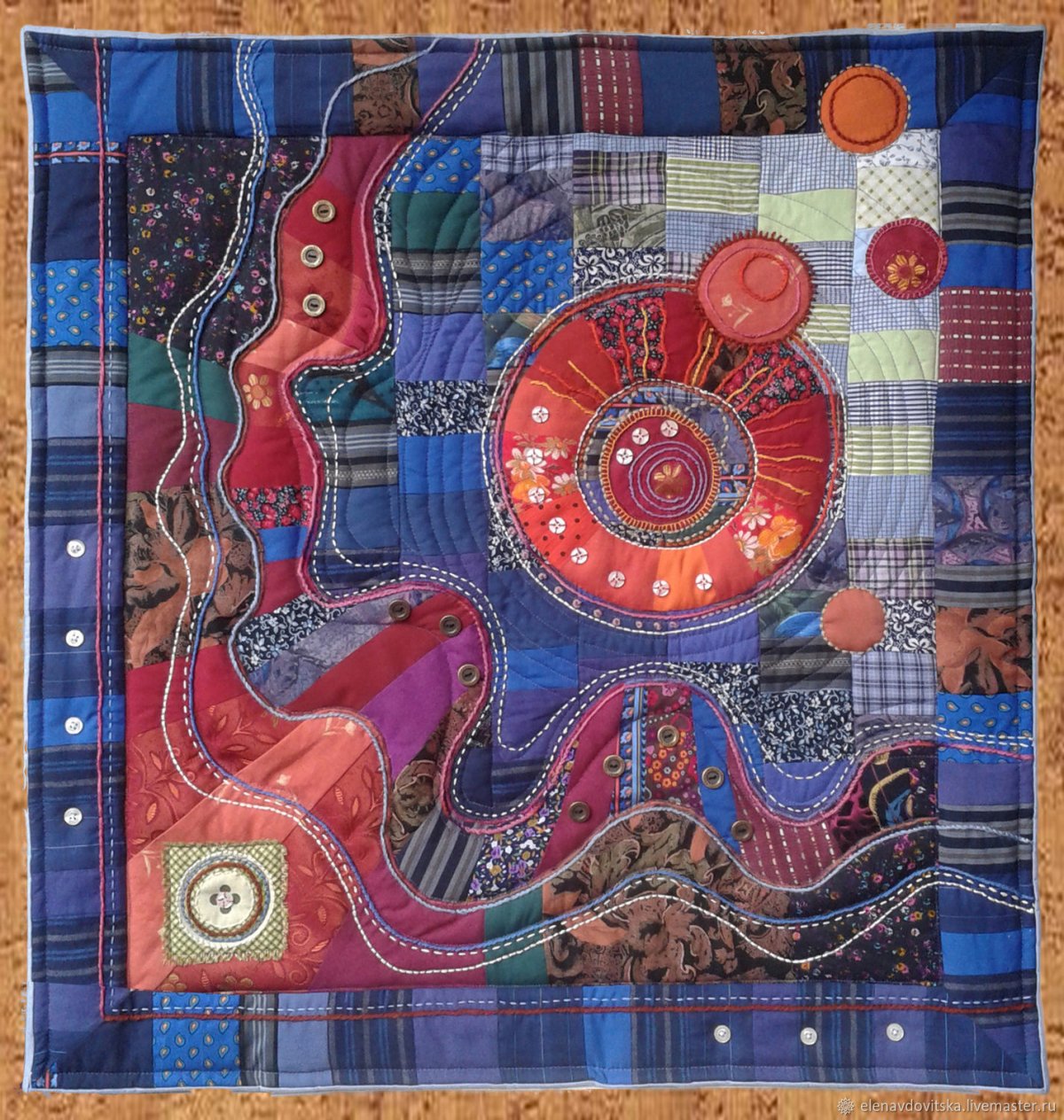 Марина Буткевич лоскутное панно