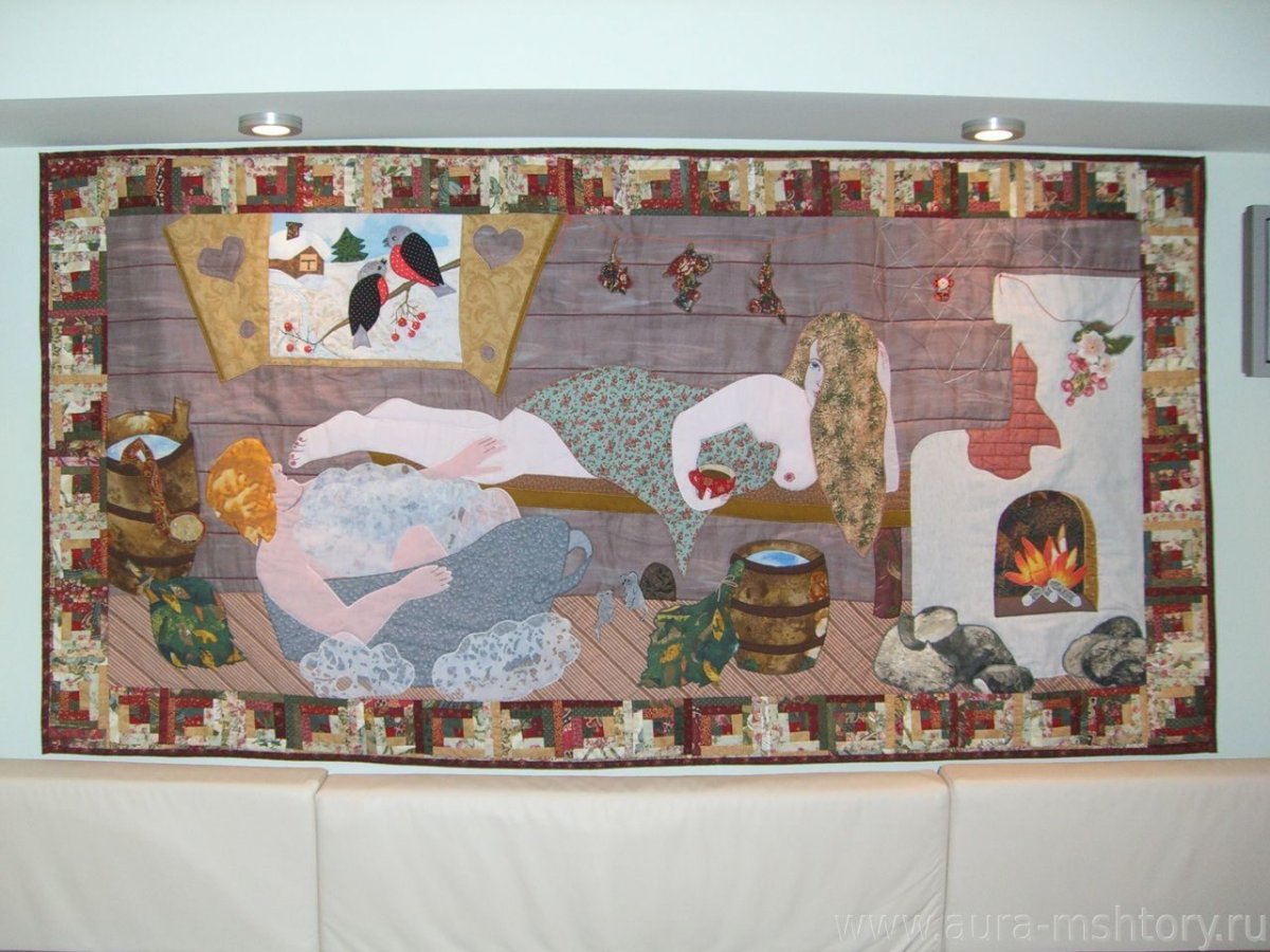 Текстильное панно