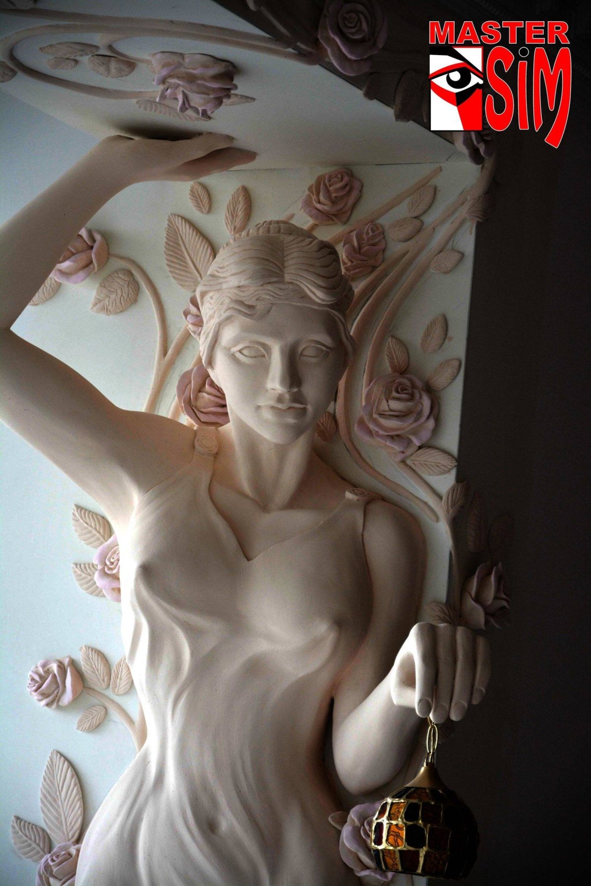 Портрет Ремизова скульптурный