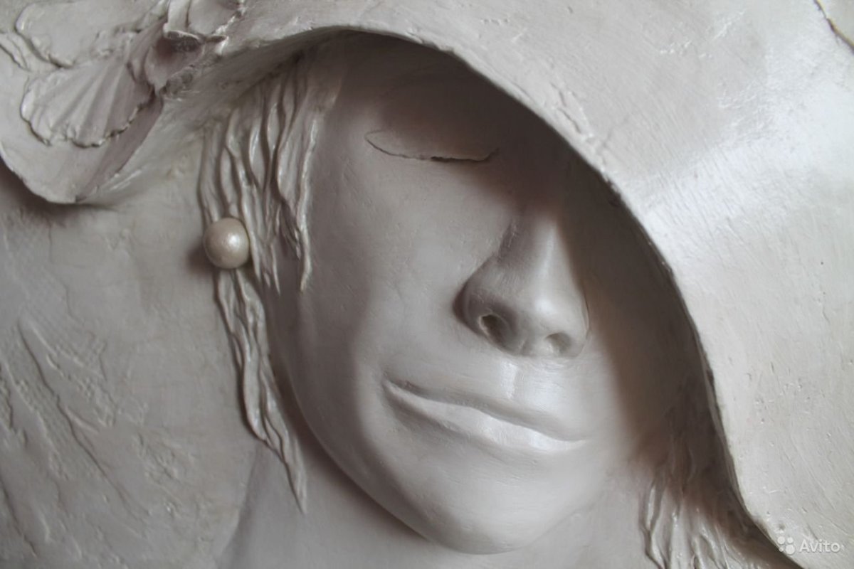 Гипсовый барельеф на стену