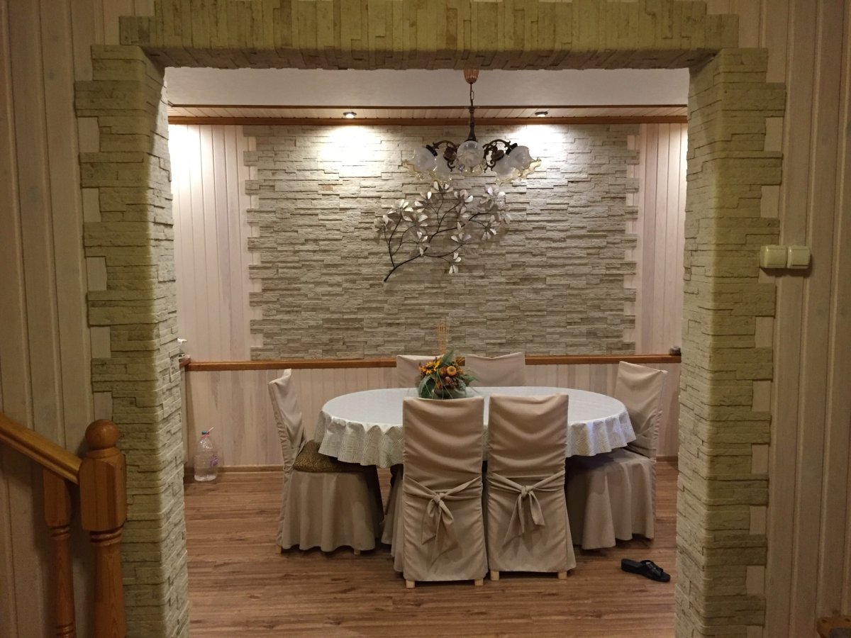 Арка декоративный камень