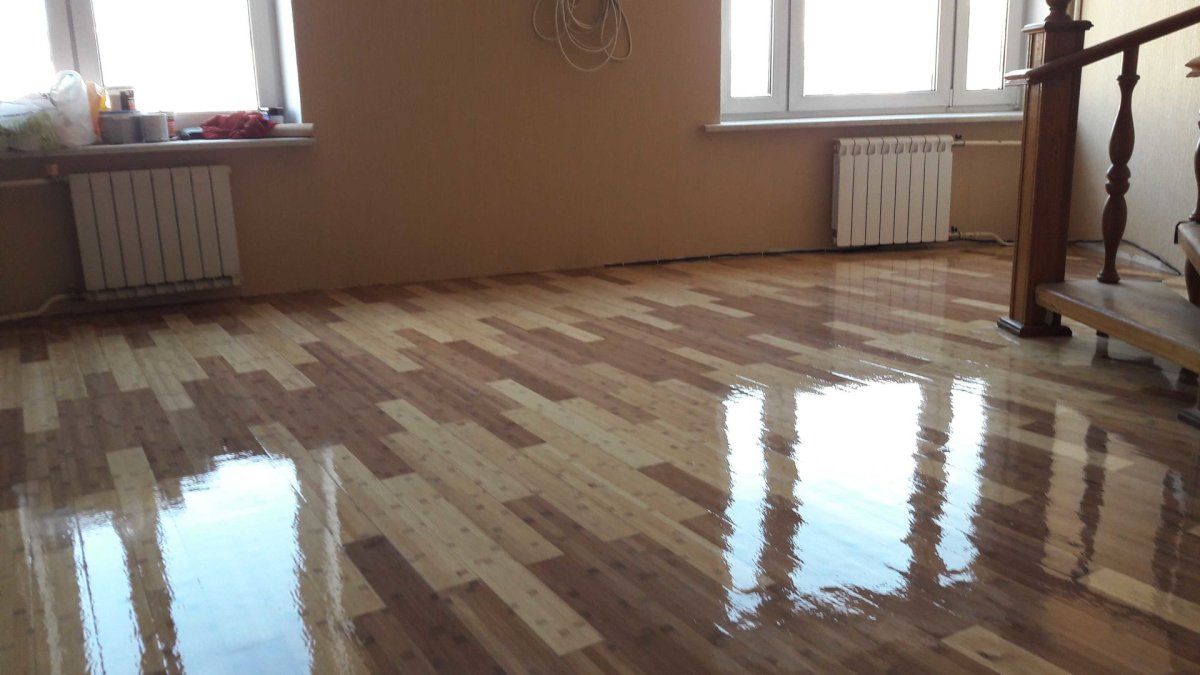 Лак для паркета матовый или полуматовый