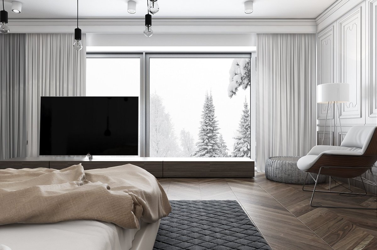 Интерьер квартиры в высотке