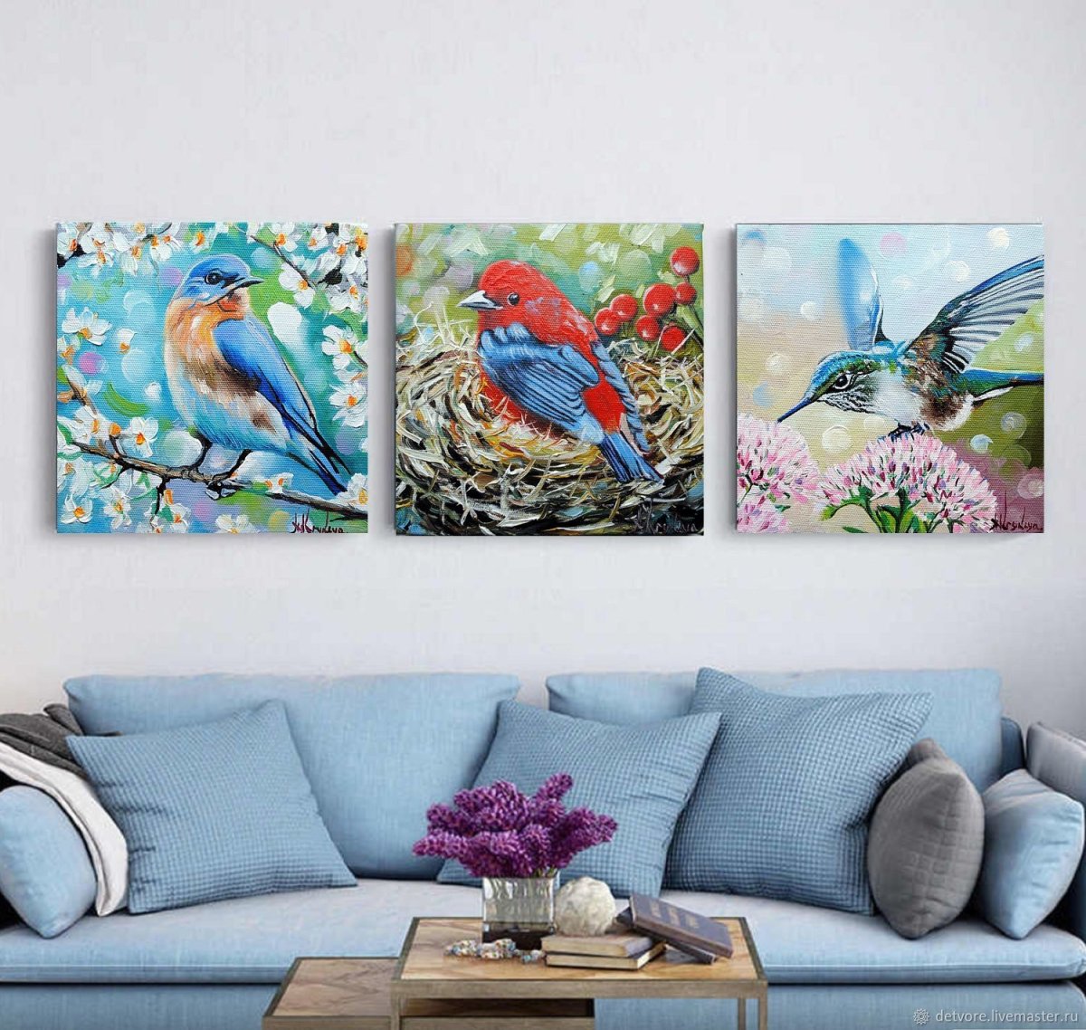 Интерьерная картина Колибри