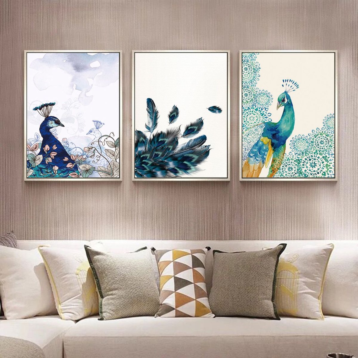 Роспись стен птицы