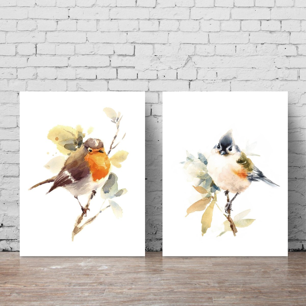 Птица в скандинавском стиле