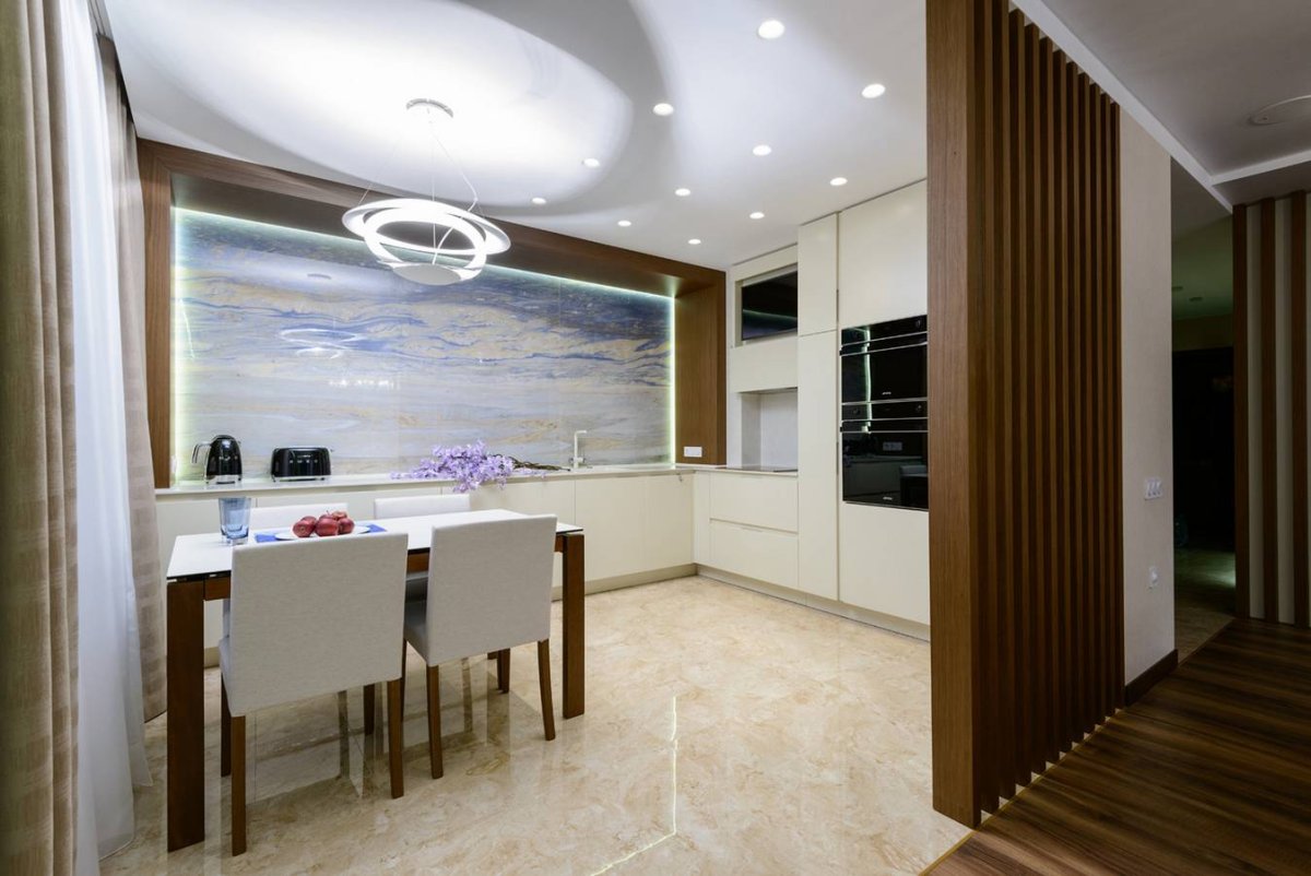 Стенка Купертино Нью 2 белая