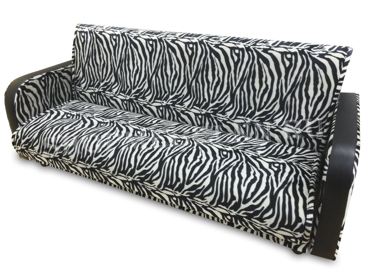 Диван книжка флок Зебра