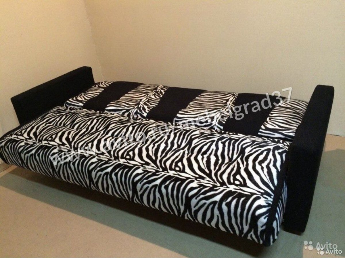 Полосатый диван Зебра