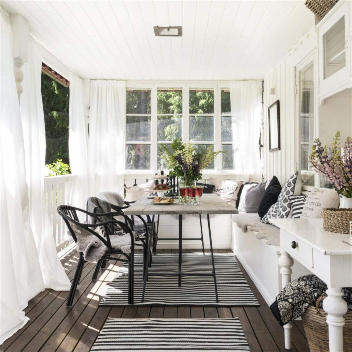 Веранда в стиле лофт