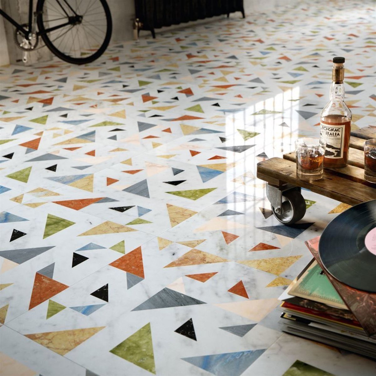 Плитка терраццо на пол