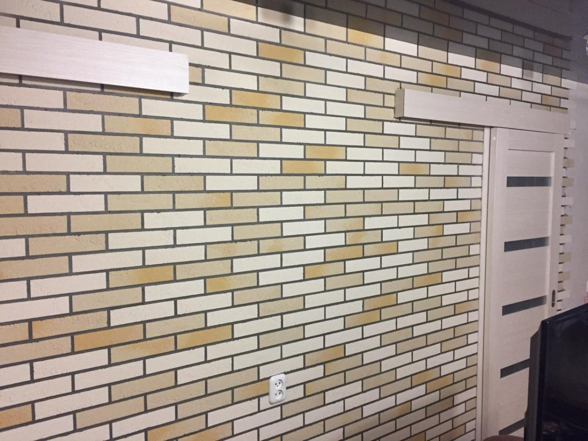 Гибкий кирпич для внутренней отделки