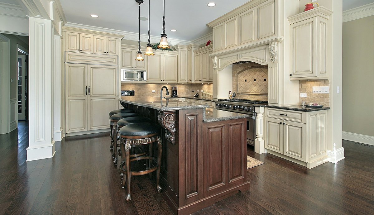 Кухня Ампир с патиной