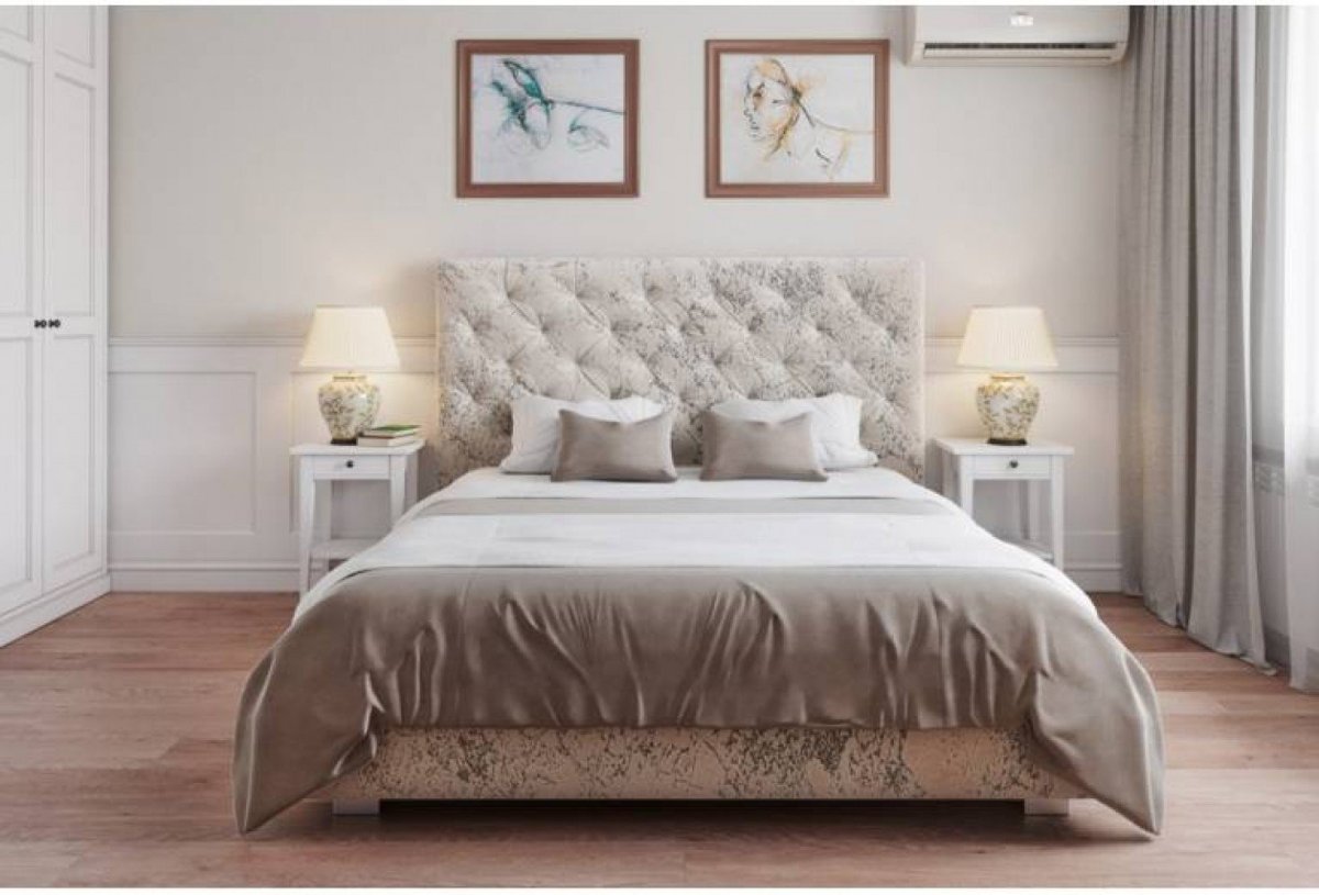 Бежевая спальня