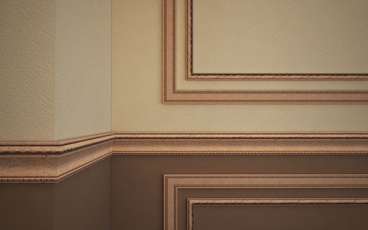 Багет Cosca плинтус потолочный