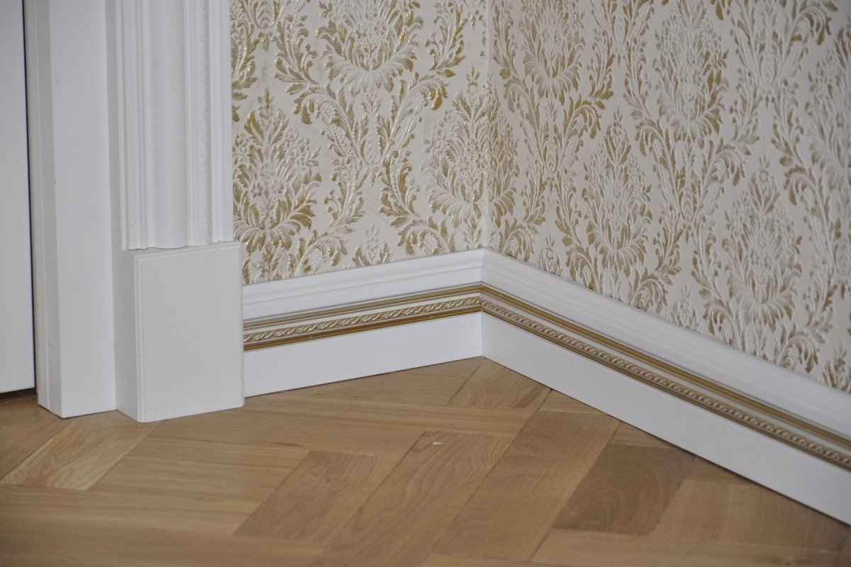 AGGLOTECH Skirting Board l.600xh.80мм