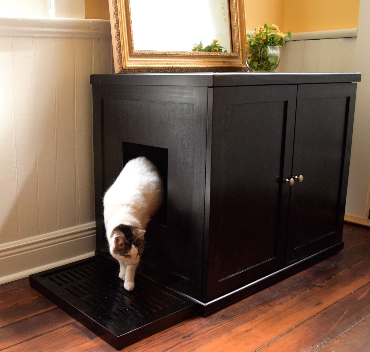 Лоток для кошек Xiaomi Semi-open Cat Litter White